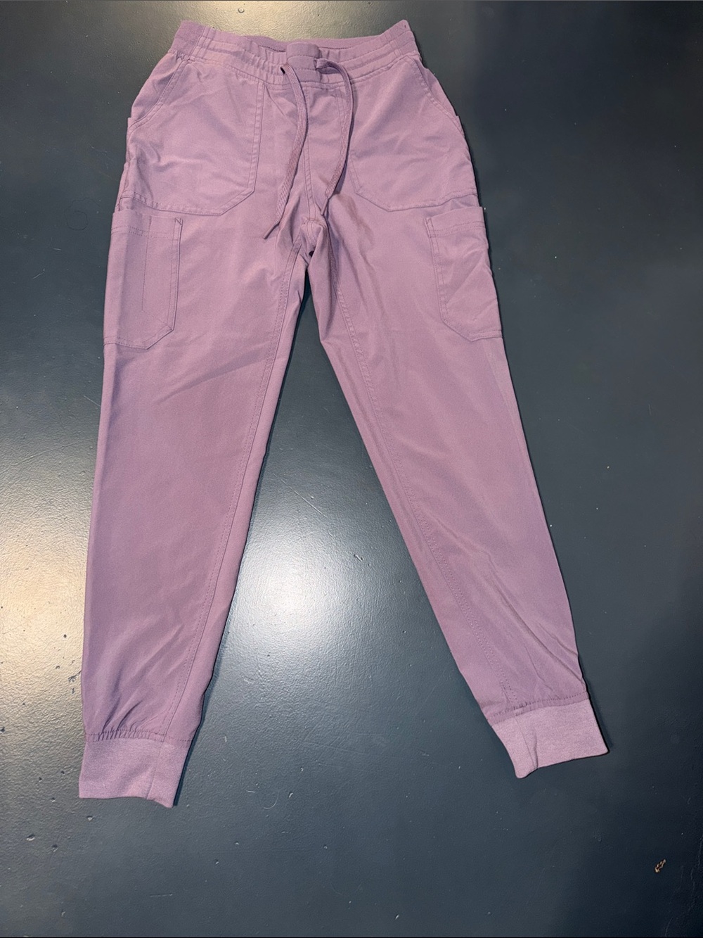 Carhartt Lavender Elastic Waist Scrub Pants